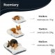 Przyjaciele BEST FRIENDS LEGOWISKO CRATE MAT BOLSTER  90x53cm FROST 4