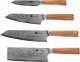 Blaumann Damasko plieno peilių rinkinys su stovu KAMAZAKI KZI003SET 2