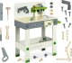 Tooky Toy Drewniany warsztat dla chłopca Stół do majsterkowania + akcesoria 3