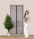ProGarden Moskitiera siatka na drzwi lamelowa z zamknięciem na magnes 100x220cm 3