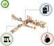 UGEARS Smartivity Drewniane Mechaniczne Puzzle 3D - Reakcje Łańcuchowe 4