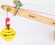 UGEARS Smartivity Drewniane Mechaniczne Puzzle 3D - Żuraw Konstrukcyjny 3