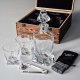 Glasmark Zestaw TWISTED do Whisky: Karafka + Dwie Szklanki + Kamienie + Szczypce + Skrzynia 4