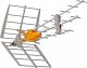 Antena RTV Antena DVB-T2 Televes DAT BOSS LTE T-FORCE 149921 (21-48) 1