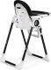Krzesełko do karmienia ze stolikiem Nukido Belo czarne 2
