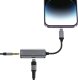 Adapter AV Tech-Protect Adapter 2w1 Lightning na mini jack 3.5mm + Lightning Tech-Protect Ultraboost czarny 2