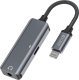 Adapter AV Tech-Protect Adapter 2w1 Lightning na mini jack 3.5mm + Lightning Tech-Protect Ultraboost czarny 4
