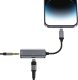 Adapter AV Tech-Protect Adapter 2w1 Lightning na mini jack 3.5mm + Lightning Tech-Protect Ultraboost czarny 6
