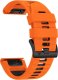 Tech-Protect Pasek do GARMIN FENIX 3 / 5X / 3HR / 5X PLUS / 6X / 6X PRO / 7X Tech-Protect IconBand pomarańczowo-czarne 2
