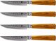 Doerr Damasko plieno peilių rinkinys kepsniams KAMAZAKI KZI001SET 1