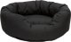 Dexas Paw Love - Dog bed - Oval (Medium 85x70cm) - Black 2