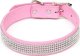 Paw Paw Love - Collar w. similisten (Small, 35x1.5cm) - Pink 1