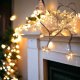 Lampki choinkowe Orno Lampki Led akryl Barwa Ciepła 20diod śnieżynki 2m 3