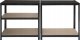 kontrast Regał magazynowy metalowy 150x75x30 5 półek x 150kg czarny 1