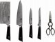 Blaumann Damasko plieno peilių rinkinys su stovu KAMAZAKI KZI004SET 3