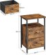 Germania Stolik Nocny, 38 X 28 X 60 Let521b01 3