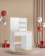 Costway Toaletka RDT119W01 – Elegancka i Funkcjonalna z Lustrem 11