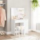 Costway Toaletka RDT119W01 – Elegancka i Funkcjonalna z Lustrem 5