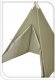 Home Styling Collection Namiot tipy Militarna zieleń, 103 x 103 x 160 cm 2