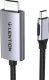 Kabel RayCue Kabel USB-C do HDMI 2.0 Lention CU707, 1Gbps, 4K60Hz, 3m (szary) 1