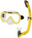 Aqua-Speed MASKA ENZO+FAJKA SAMOS 18 żółty (41336) 1
