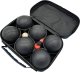 Enero KULE DO GRY 6 SZT- BOULE PETANQUE CZARNE POKROWIEC ENERO PRO 1