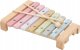 Ecotoys 100% DREWNIANE CYMBAŁKI PASTELOWE Dzwonki Mamabrum 1