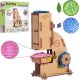 Mr.Playwood Smartivity Drewniane Mechaniczne Puzzle 3D - Mikroskop 3