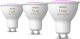 Signify Philips Hue White & Col. Amb. GU10 Dreierpack 3x350lm 12