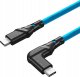 Kabel USB C2G Kabel fotograficzny Mathorn MTC-211 2m 20Gbps 4K 60Hz PD100W USB C-C90 ArcticBlue 2