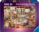 Heye Puzzle 1000 Kot w kwiaciarni 1