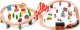 Ecotoys Drewniane tory kolejowe miasto Uniwersalny 1