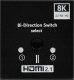 Pawonik SWITCH HDMI 2.1 2x1 SPLITTER 1x2 8K DWUKIERUNKOWY one size 2