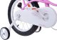 Royalbaby RoyalBaby dziecięcy Rower 14" Little Swan koszyk kółka boczne RB14-18 3