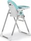 Ricokids Krzesełko do karmienia ze stolikiem, leżaczek Belo niebieskie + pałąk z zabawkami 5