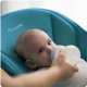 Ricokids Krzesełko do karmienia ze stolikiem, leżaczek Belo ciemno niebieskie + pałąk z zabawkami 7