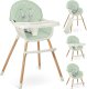 Krzesełko do karmienia Nukido Lilo miętowe 1