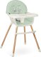 Krzesełko do karmienia Nukido Lilo miętowe 3