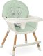 Krzesełko do karmienia Nukido Lilo miętowe 5