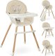 Krzesełko do karmienia Nukido Lilo beżowe 1