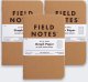 HP Notes Field Notes Original Kraft Kratka 3 Pack 1