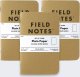 HP Notes Field Notes Original Kraft Gładki 3 Pack 1