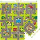 Springos MD02 MATA DZIECIĘCA PUZZLE CARS 9 ELEMENTÓW 90x90CM NILS FUN 5