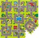 Springos MD02 MATA DZIECIĘCA PUZZLE CARS 9 ELEMENTÓW 90x90CM NILS FUN 8