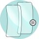 Hello Case 2 SZTUKI | Szkło Hybrydowe do Iphone 6 / 6s (szybka 9H, pełne 5D, ochronne) 2