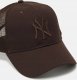 47brand 47 Brand MLB New York Yankees Branson Cap B-BRANS17CTP-BW Brązowe One size 3