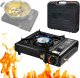 Rosfix ZESTAW NA KEMPING KUCHENKA TURYSTYCZNA PRZENOŚNA NAMIOT LATARKA NA BATERIE 2