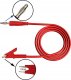 Rosfix KOMPLET KABEL POMIAROWY KABLE PRZEWÓD KROKODYLKI KROKODYLEK 100CM 1000V 15A 2