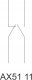 Noark Styk pomocniczy Noark 108143 1NO+1NC AX51 11 2