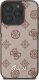 Guess Guess GUHMP16XPGPYSW iPhone 16 Pro Max 6.9" brązowy/brown hardcase Peony Script MagSafe 14